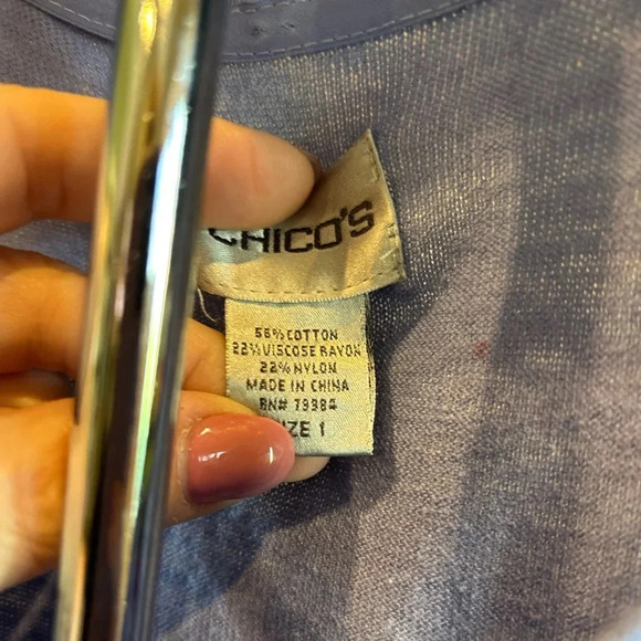 Chicos 3/4” Sweater with Shell - Picture 5 of 7